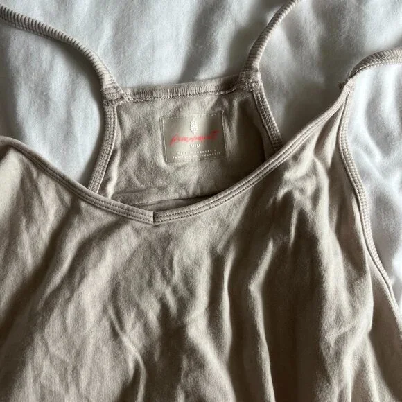 Free People Hot Shot Onesie in Mocha Latte (size M/L) - Picture 2 of 5